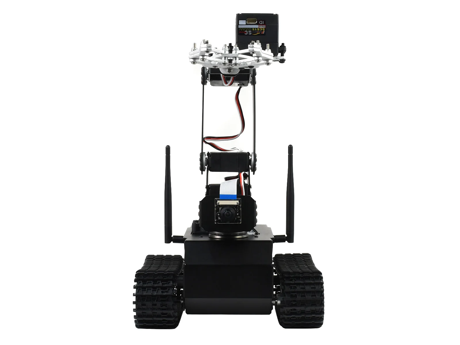 JETANK AI Kit, AI Tracked Mobile Robot, AI Vision Robot, Based On Jetson Nano Developer Kit,JupyterLab programming,Driverless