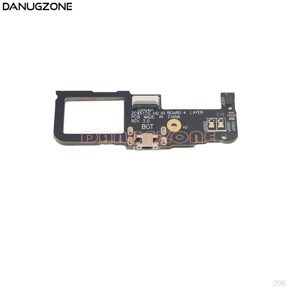 USB Charging Dock Port Socket Jack Plug Connector Charge Board Flex Cable For ASUS Zenfone C ZC451CG Z007