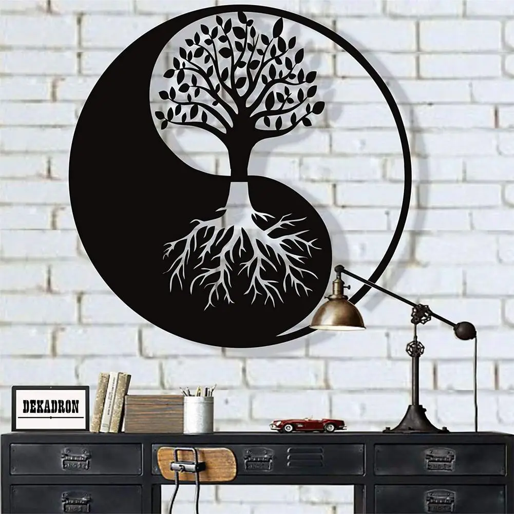 NEW Tree Of Life Wall ตกแต่งบ้านตกแต่งห้องนั่งเล่นห้องนอนต้นไม้ Silhouette Wall Decals Art Decor