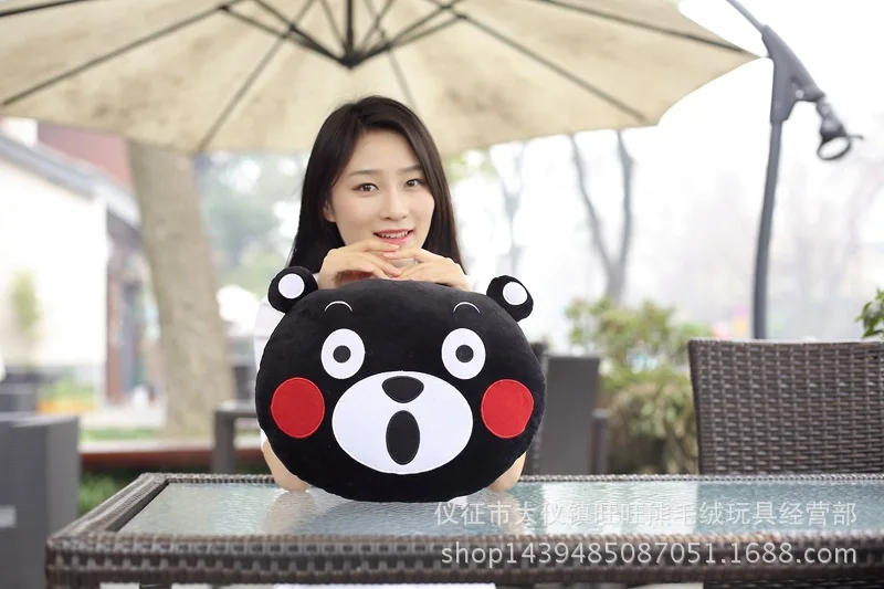 Kawaii Japan Mascot Kumamon Bear Plush Doll Toys Children Kids Birthday Gift Cute Kumamon Stuffed Animal Doll 10cm/30cm/50cm