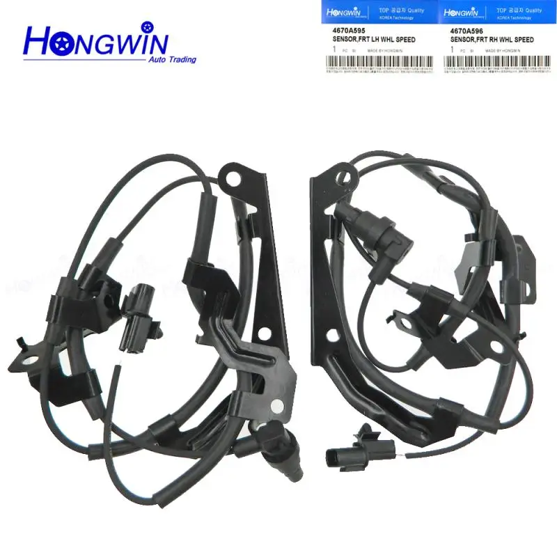 4670A595 4670A596 Front Left Right Wheel Speed ABS Sensor For Mitsubishi Triton L200 Pajero Montero Sport Challenger Nativa 2011