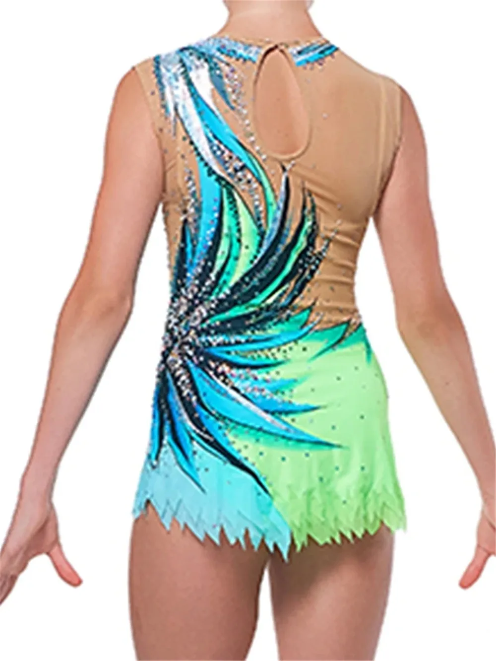 LIUHUO Figure Skating Dress Women\'s Girls\' Ice Skating performance Rhythmic gymnastics competition Dance Leotard ArtisticCostume