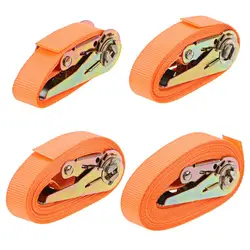 New Fashion Porable Heavy Duty Tie Down Cargo Strap Luggage Lashing Strong Ratchet Strap Belt With Metal Buckle
