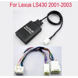 Yatour Car Mp3 Player for Lexus LS430 2001-2006 With YT-TOY20 20pins Adapter cable Car stereo USB SD AUX MP3 Stereo