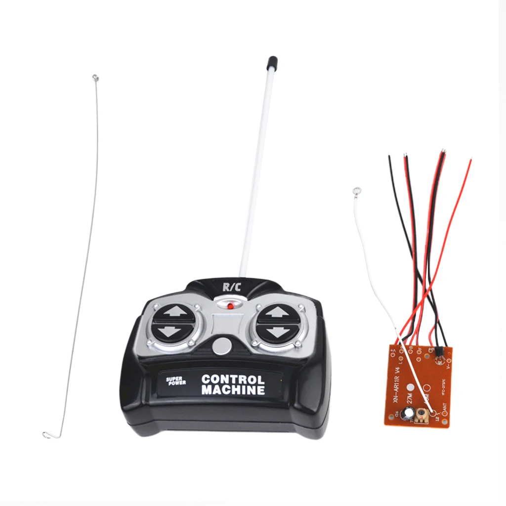 27MHZ Remote Control Circuit Board + Remote Control, RC Replacement Parts