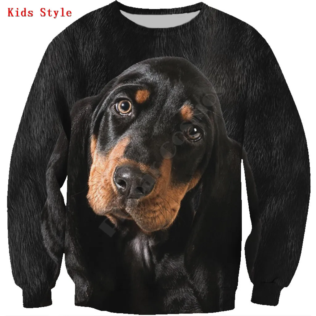 

Coonhound 3d printed Hoodies Pullover Boy For Girl Long Sleeve Shirts Kids Funny Animal Sweatshirt 02