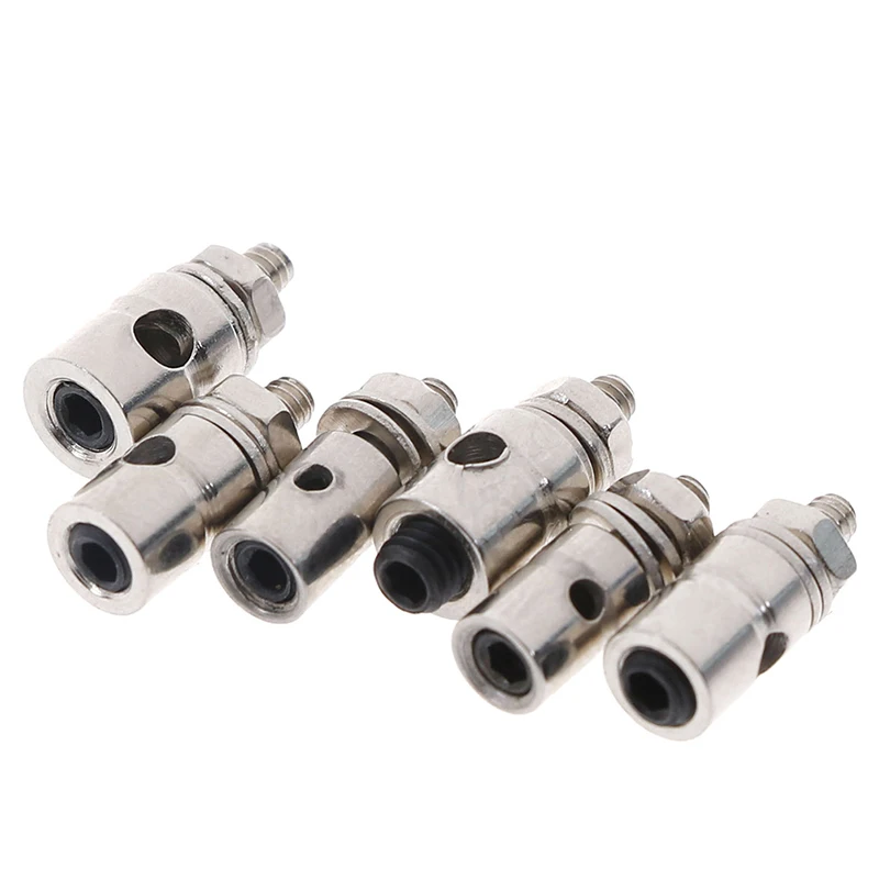 10Pcs 2.1mm/1.8mm/1.5mm/1.1mm RC Airplane Boat Pushrod Linkage Stopper Servo Connectors Adjustable Diameter  Helicopter Rc Boat