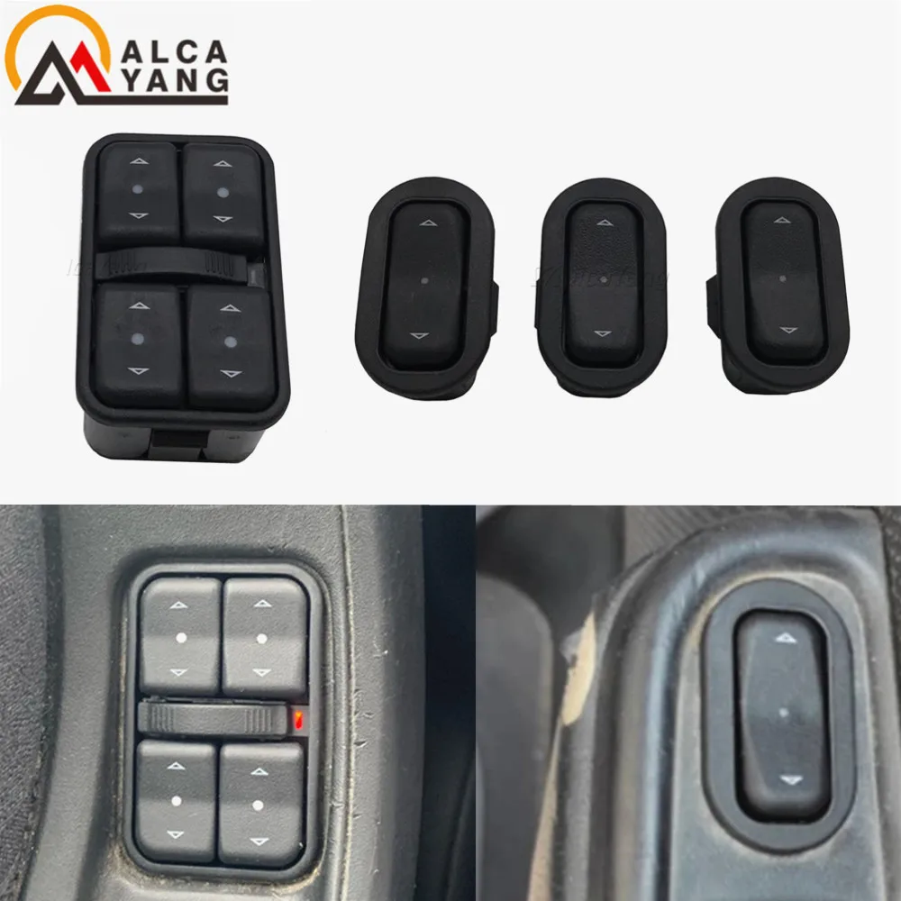 New Electric Window Switch Button For Vauxhall Opel Astra G Zafira A 1998 - 2005 4 PCS/SET # 62 40 106 / 90 561 086 / 90561388