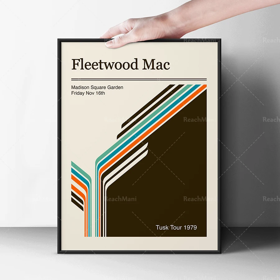 Retro Performance Poster-Minimalist Art Print