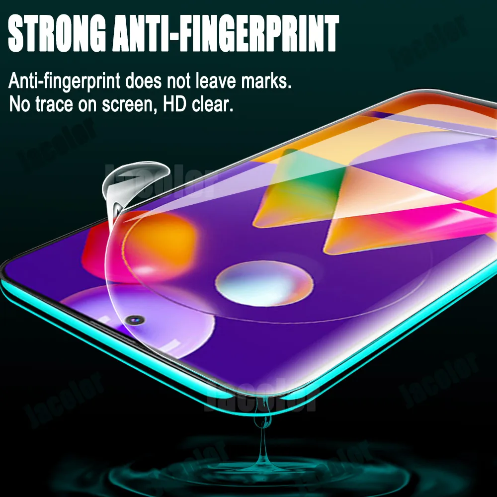 Safety Hydrogel Film For Samsung Galaxy M31S M31 Prime Back Screen Protector Camera Glass Samsumg M 31 31s Soft Water Gel Film