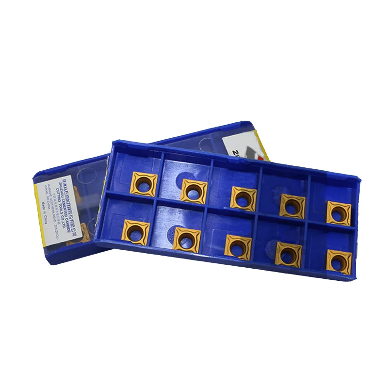 10Pcs คาร์ไบด์แทรก SCMT09T304 SCMT09T308 SCMT120408 SCMT120412 HM YBC251 YBC252 CNC เครื่องกลึงโลหะเครื่องตัด SCMT ใบมีด