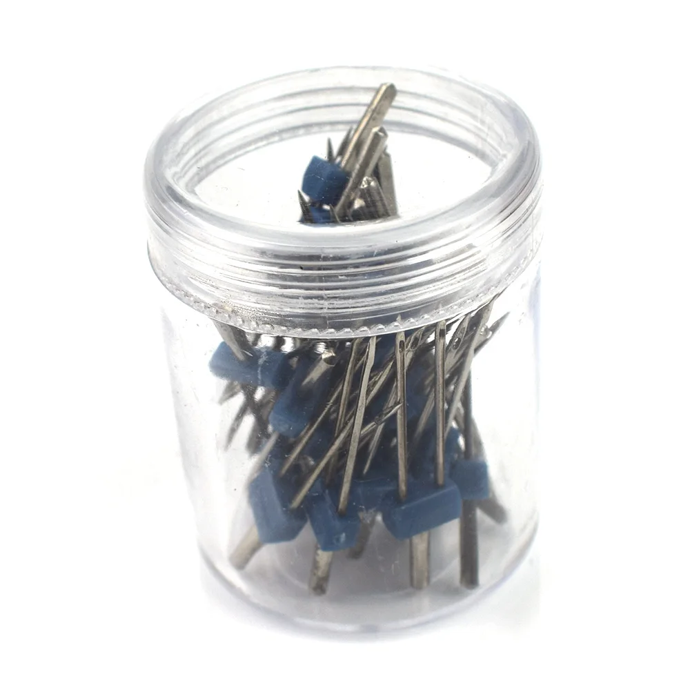 10PCS Double Twin Needles Steel Sewing Machine Needles Silver Needle Embroidery for Sewing Needle Metal Stainless Steel with Box