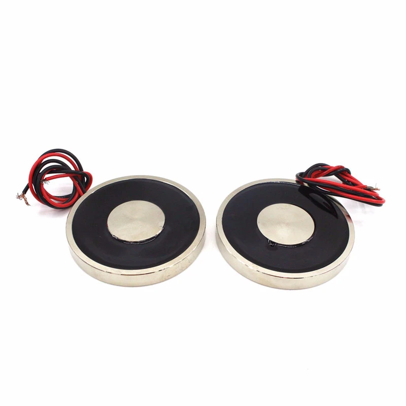 YJ-70/9 Holding Electric Sucker Electromagnet Magnet Dc 12V 24V Suction-cup Cylindrical Lifting 30KG Suction Plate Metal China