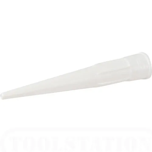 50 pezzi ugelli per pistola per calafataggio ugelli per colla in vetro siliconico sigillante punte per calafataggio diametro interfaccia 1.5cm