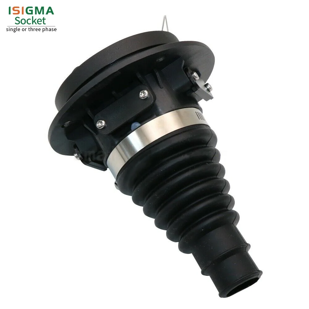 Sigma Type 2 Car Side EV Socket Charging Mode 16A 32A 110V-450V for Electric Vehicle Compatible All IEC 62196-2 Charger