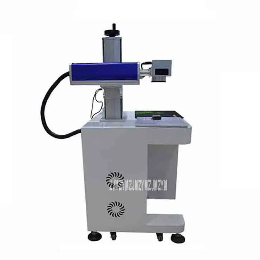 New Arrival TS-20G / 30G Cabinet Type Fiber Laser Marking Machine Coders 20W/30W Metal Engraving Marking Machine (110mm*110mm)