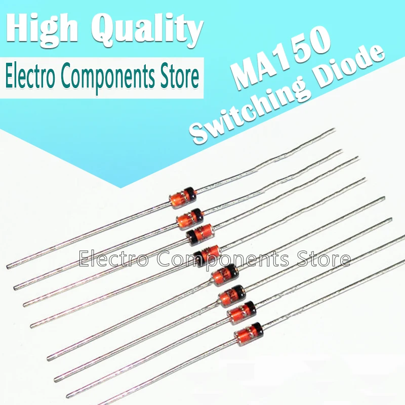 10Pcs/Lot Switching Diode MA150-(TA5) DO-35 MA150 Silicon Epitaxial Planar Type For Switching Circuits