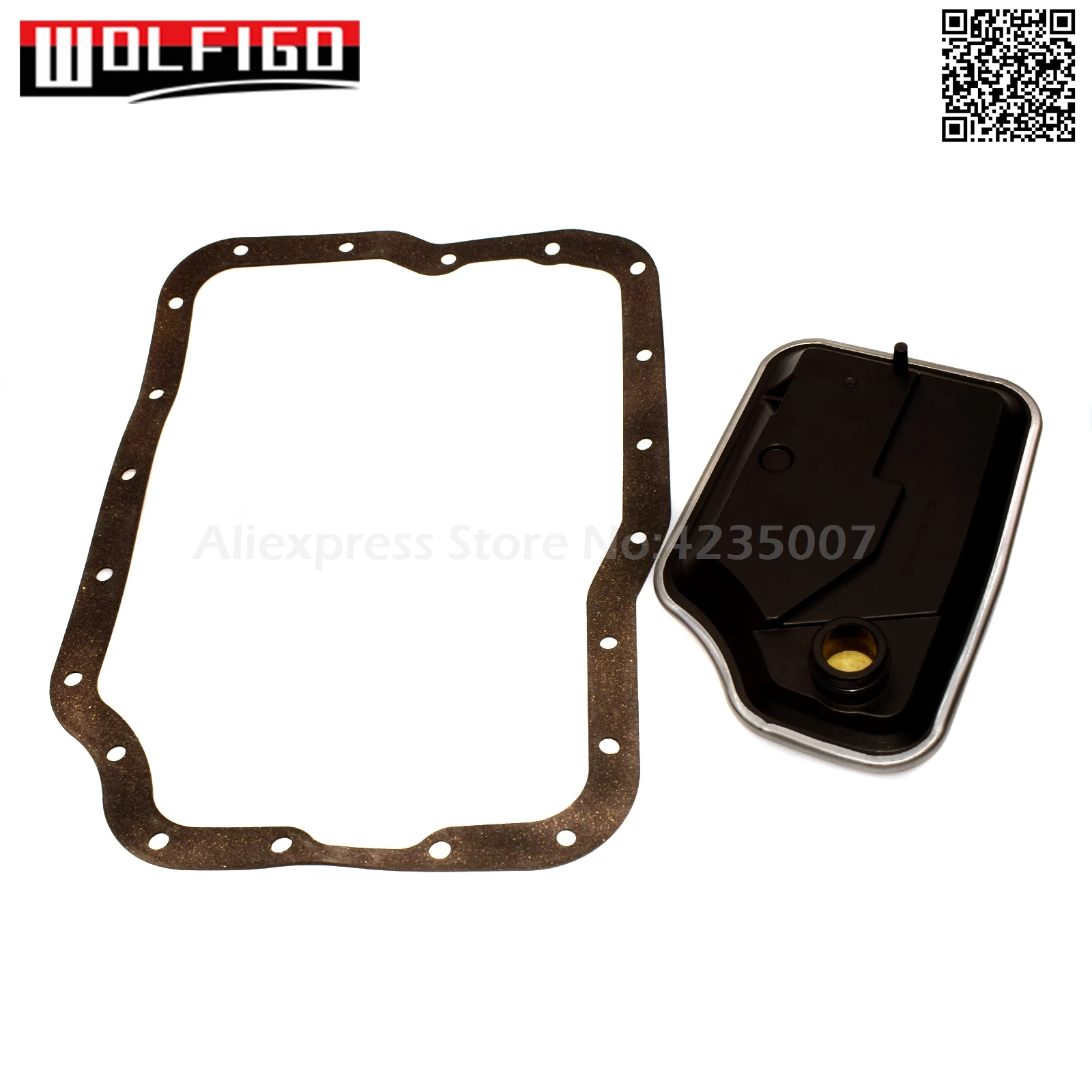 WOLFIGO New 1 / 2PCS 4F27E FN4A-EL Transmission Filter Gasket For Focus Protege Mazda 2 3 5 6 XS4Z-7A098-AB,FN01-21-500 New