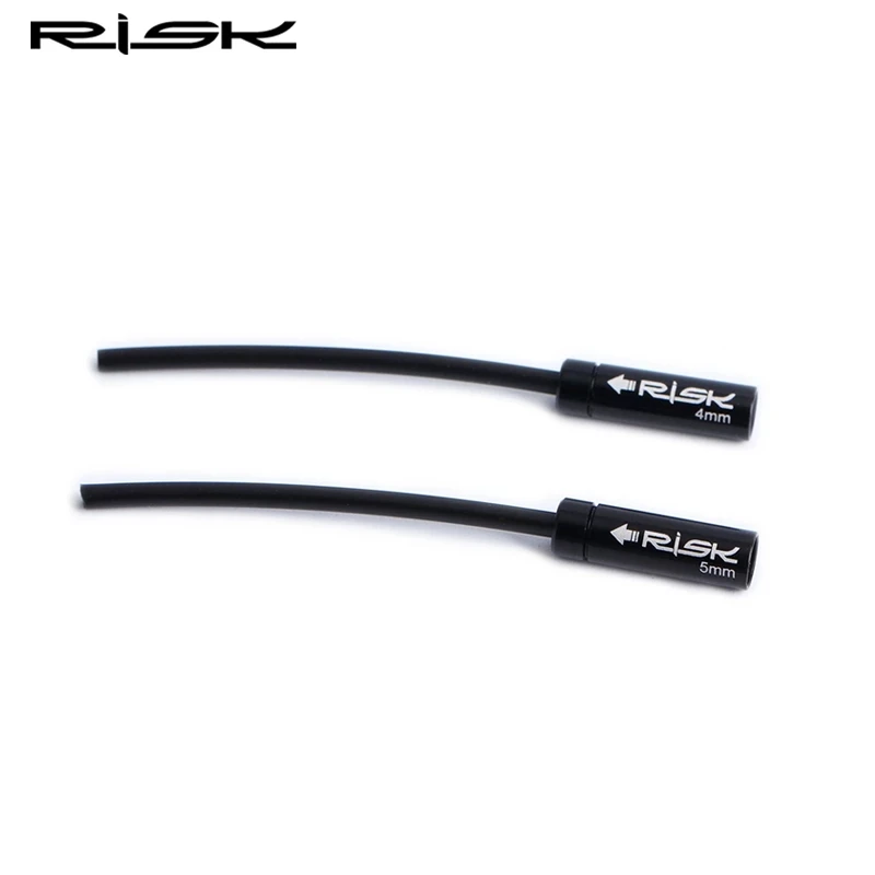 RISK Bike 4mm 5mm Brake Derailleur Shift Cable Oiling Nosed End Cap Oil Slick Lube Liner Catheter Dustproof Plug Dust Cover