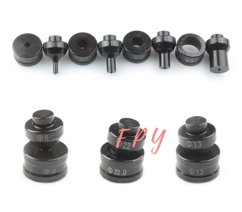 1Piece Hydraulic Punching Round Die for CH-60 Hydraulic Punching Machine Steel Plate/Iron Sheet/Copper Busbar Hole Puncher Die