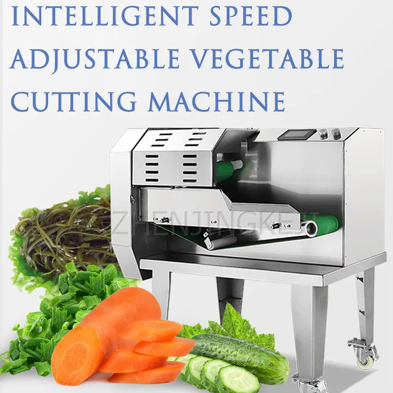 상업용 지능형 완전 자동 야채 절단 기계, 다기능 절단 접시, 스테인레스 스틸, 호텔 주방 장비