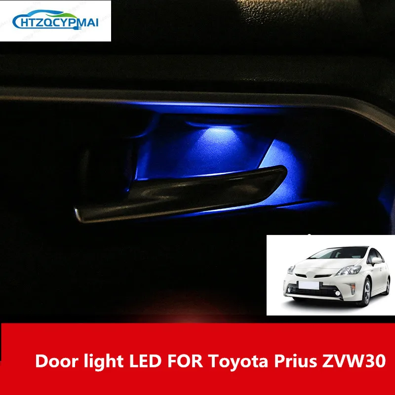 FOR Toyota Prius ZVW30 interior lights car atmosphere lights car lights modified door lights LED