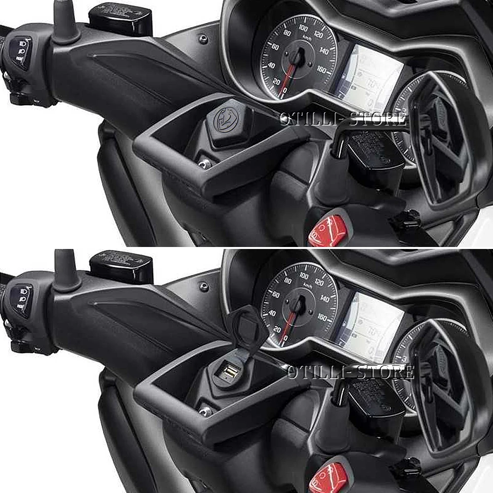 Motorcycle NEW For YAMAHA NMAX XMAX 125 N-MAX 155 X-MAX 300 400 GPS Phone Navigation Bracket USB Charging Port Holder Mount