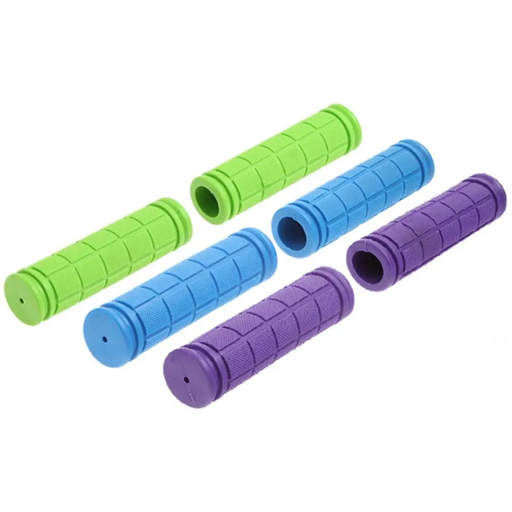 2Pc Rubber Bike Handlebar Grips Cover BMX MTB Mountain Bicycle Handles Non-Slip Bicycles Bar Grips Fixed Gear Bicycle Parts