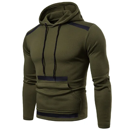 Sweat à capuche à manches longues pour hommes, Streetwear, décontracté, militaire, camouflage, poches, pulls, 3XL, automne et printemps