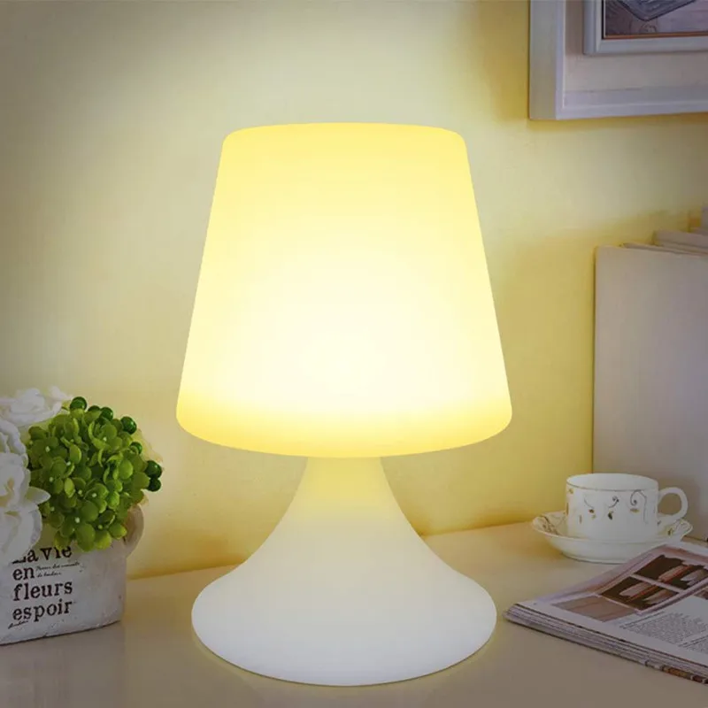 Imagem -06 - Portátil Led Table Lamp com Controle Remoto Bateria Recarregável sem Fio ao ar Livre Decoração Jardim Paisagem Iluminação