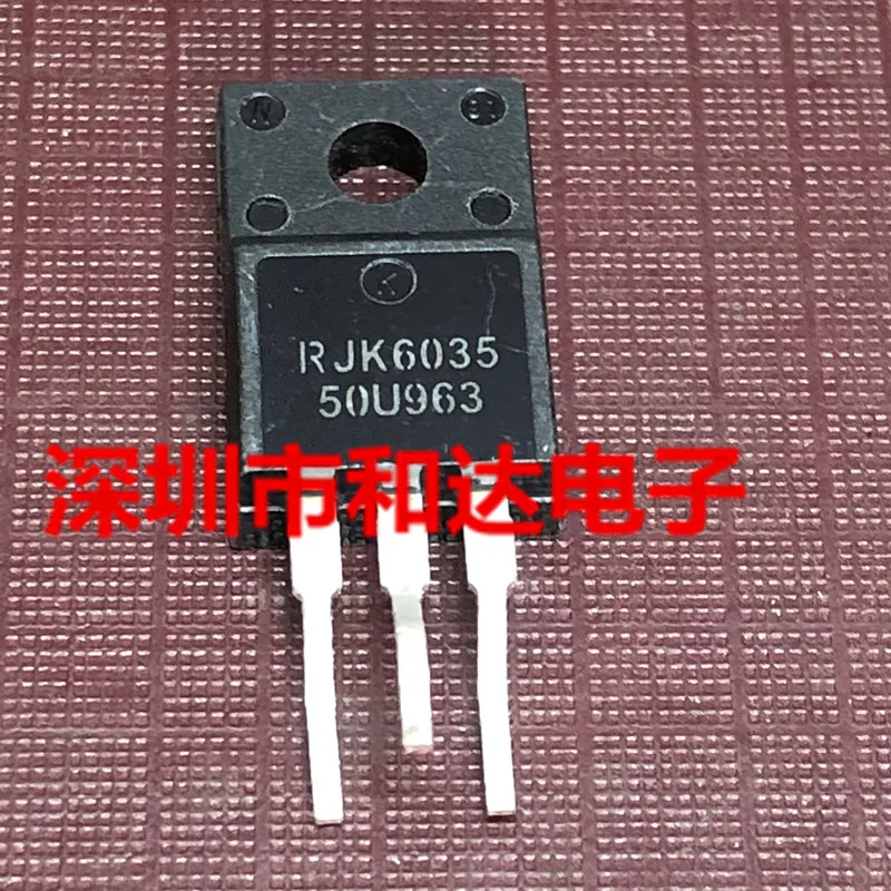 (5piece) TMPF10N65A 10N65A TO-220F 650V 10A / MJF31CG 100V 3A / RJK6035 600V 6A / SB2040FCT 40V 20A TO-220F