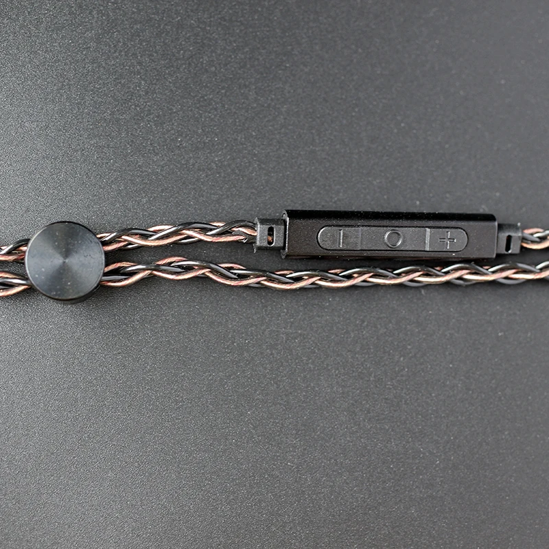 Mmcx-Kabel 8-adrig für Kopfhörer 3,5mm/Typ-C-Upgrade mit Mikrofon leitung