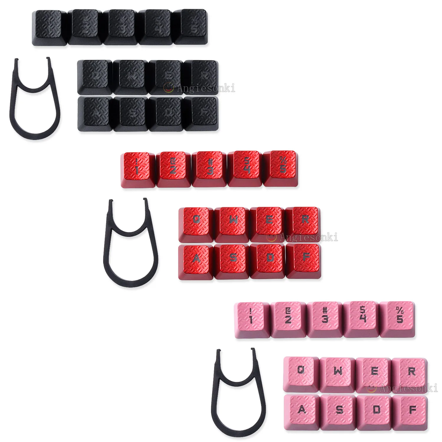 

13pcs Logitech G810/G413/G310/K840/G613 mechanical keyboard texture keycaps