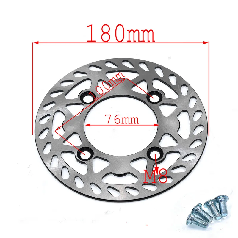 180mm 190mm 200mm 210mm 220mm 230mm Front Rear disc brake disc plate for Motorcycle KAYO BSE 125cc 140cc 160cc pocket dirt bike