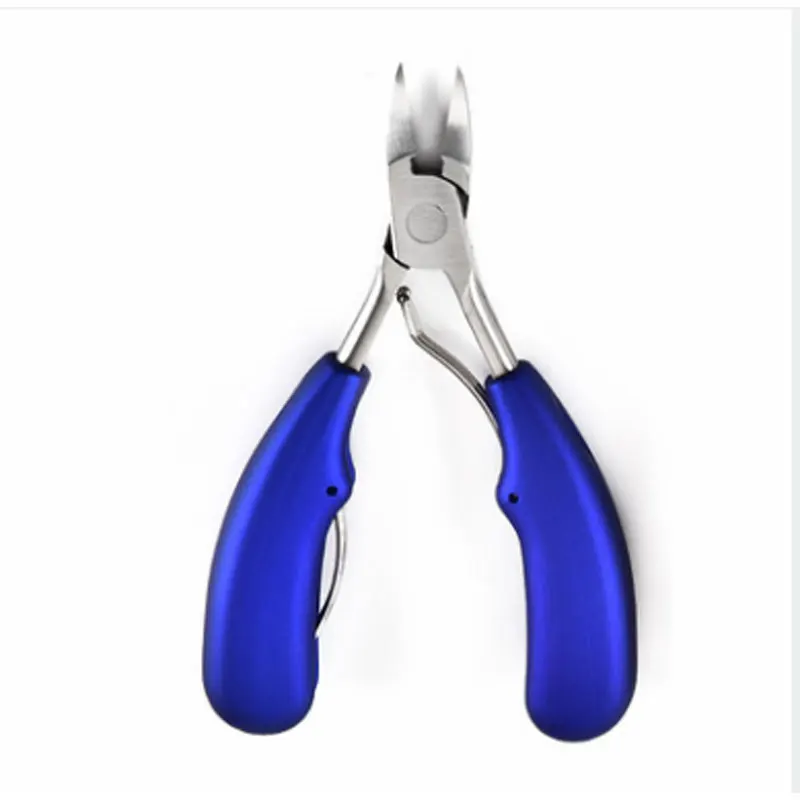 Double Spring Nail Cuticle Scissors Fingernail &Toenail Cutter Manicure Dead Skin Trimming Plier Nail Nipper Clipper Tool