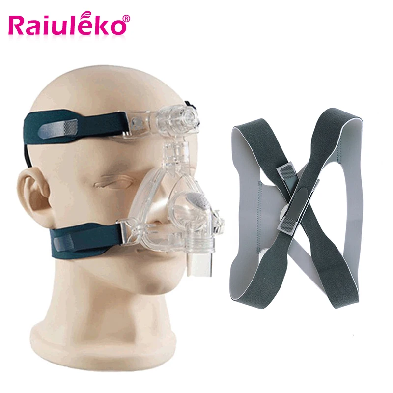 Universal Headgear Comfort Gel Full Mask Replacement Part CPAP Mask Head Band for Respironics Resmed Resmart Without Mask