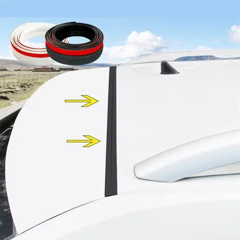 Auto Rubber Afdichtstrip Auto Kofferdeksel Kloof Seal Strip Voor Hatchback Bovenste Rand Lijmen Trim Auto Stofdicht Kit Accessorie