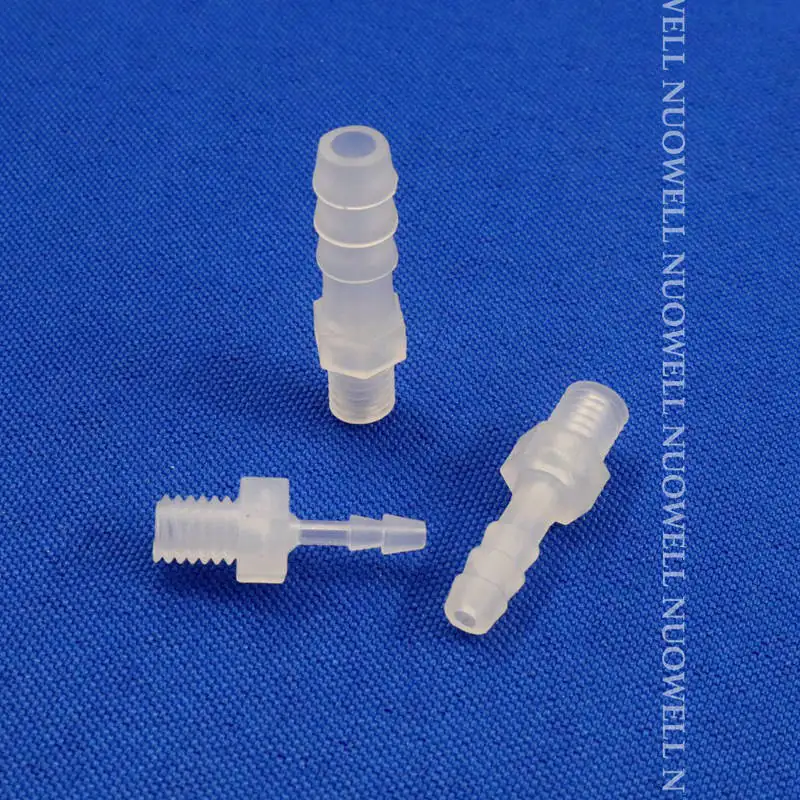 M6 Male Thread to 2 ~ 6mm Hose Straight Connector, Irrigation Soft Pagoda Joints, Aquarium Pipe, Fish Tank Adapter, 5-100Pcs