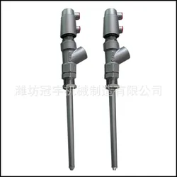 Stainless Steel DN15-27 Rod Anti-drip Pneumatic Nozzle Filling Valve for Filling Machine