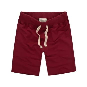 Szare bawełniane spodenki męskie letnie sportowe Fitness siłownia szorty treningowe do biegania z kieszenią wysokiej jakości Plus Size domowe spodenki dresowe