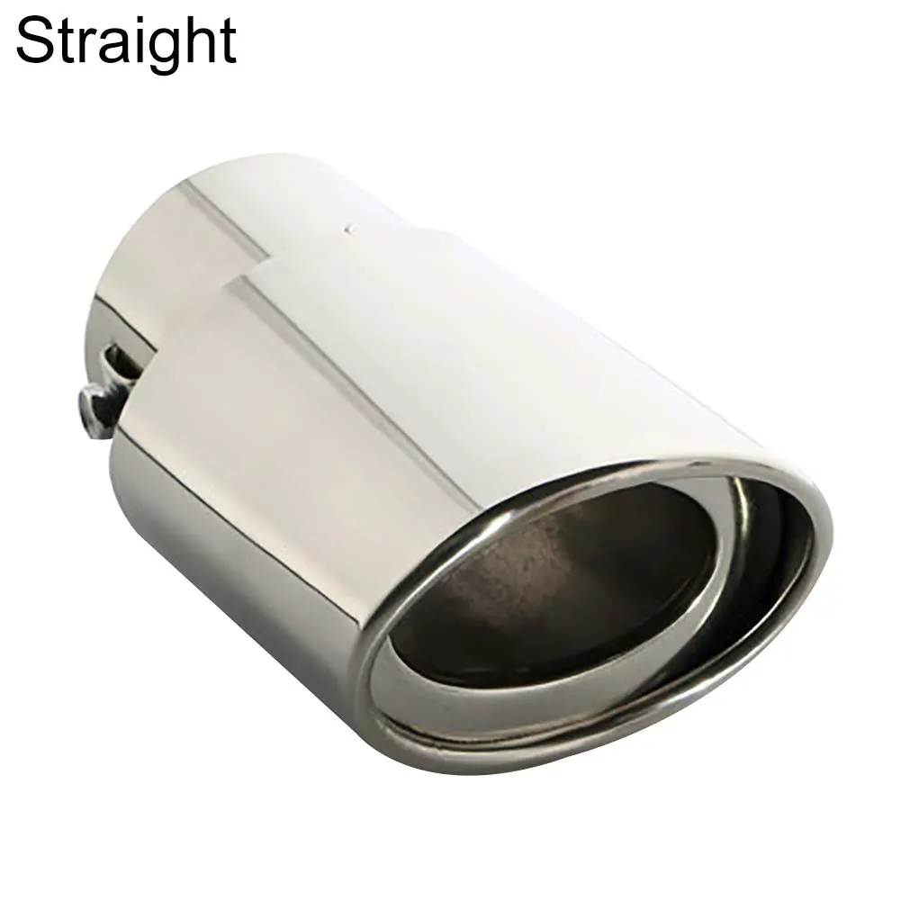 Universal Car Exhaust Muffler Tip Round Stainless Steel for Peugeot 308 508 2008 3008 4008 6008 301 206 307 406 407 207 208