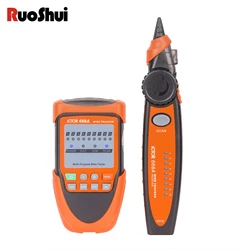 Victor 668A LAN Network Cable Tester Cat5 Cat6 UTP STP Detector Line Finder Telephone Wire Tracker Tracer Diagnose Tone Tool Kit