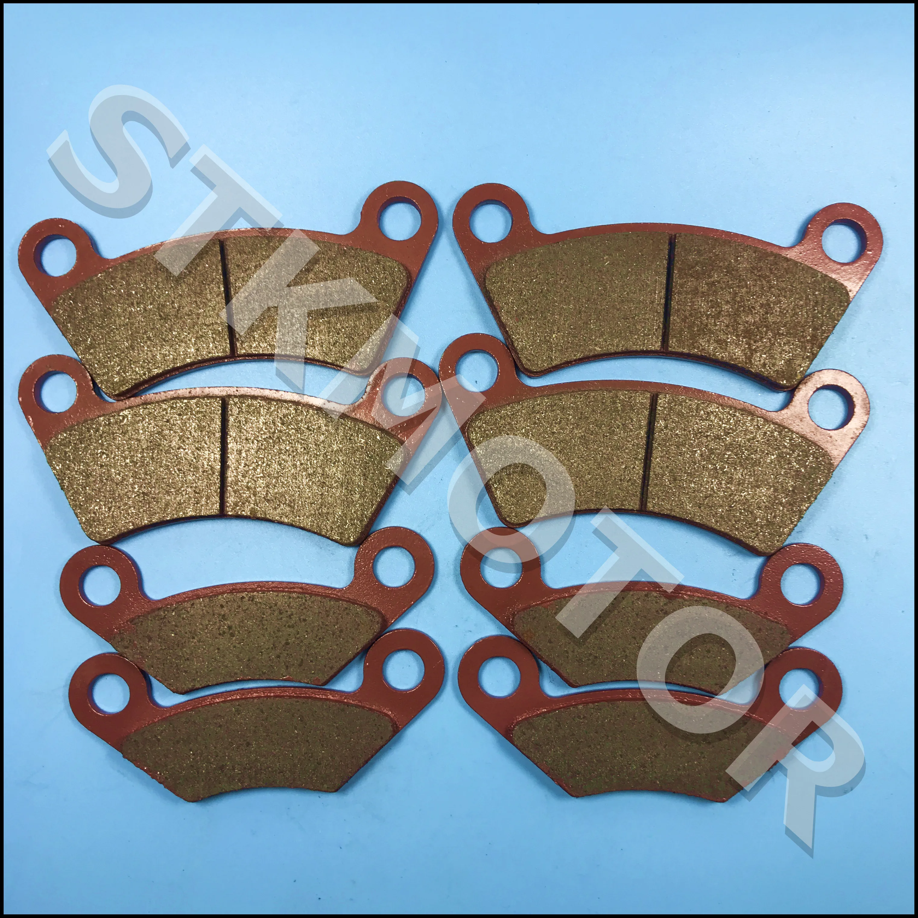 8pcs / 4sets Front and Rear Brake Pads Buyang Feishen JCL FA D300 G300 H300 260CC 300CC ATV Parts