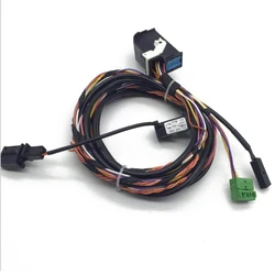 Bluetooth Wire Harness Cables + Microphone RCD510 RNS510 for VW Tiguan GOLF GTI Jetta Passat CC