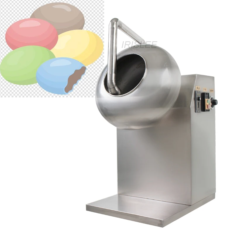 Small drum chocolate cocoa peanut sugar coating machine