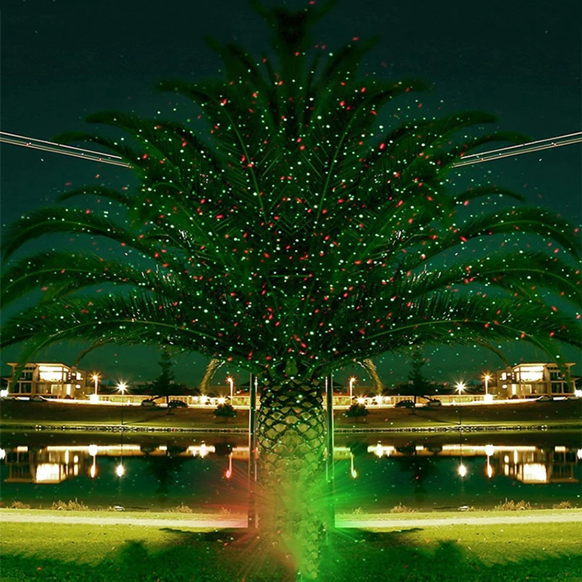 

Outdoor Moving Full Sky Star Laser Projector Light Christmas Green&Red LED Stage Light Outdoor Landscape Lawn Garden Laser Light