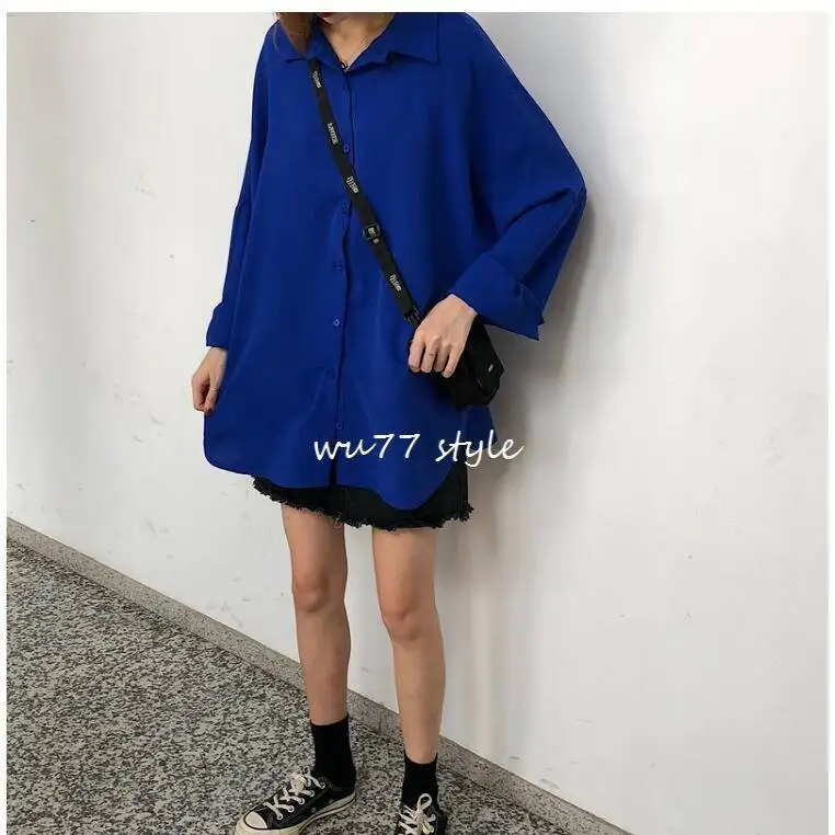 Blouse Women Spring Shirt Women\'s Loose Long Sleeve Chiffon Shirt Spring Blusas Mujer De Moda