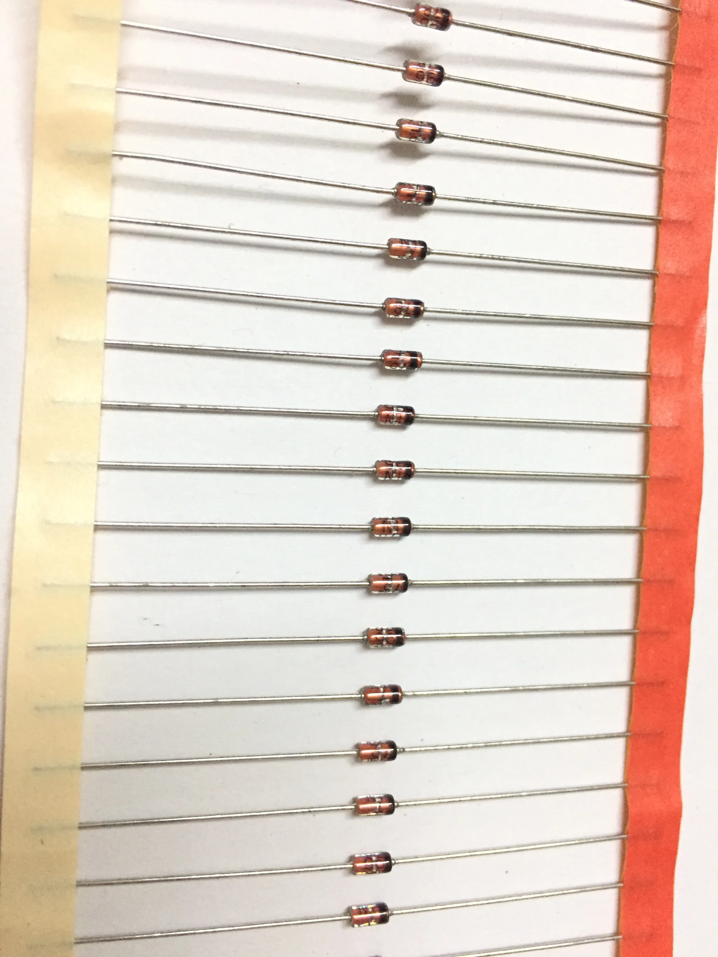 50 шт./партия 1N967B Оригинал 0,5 Вт 18 в DO35