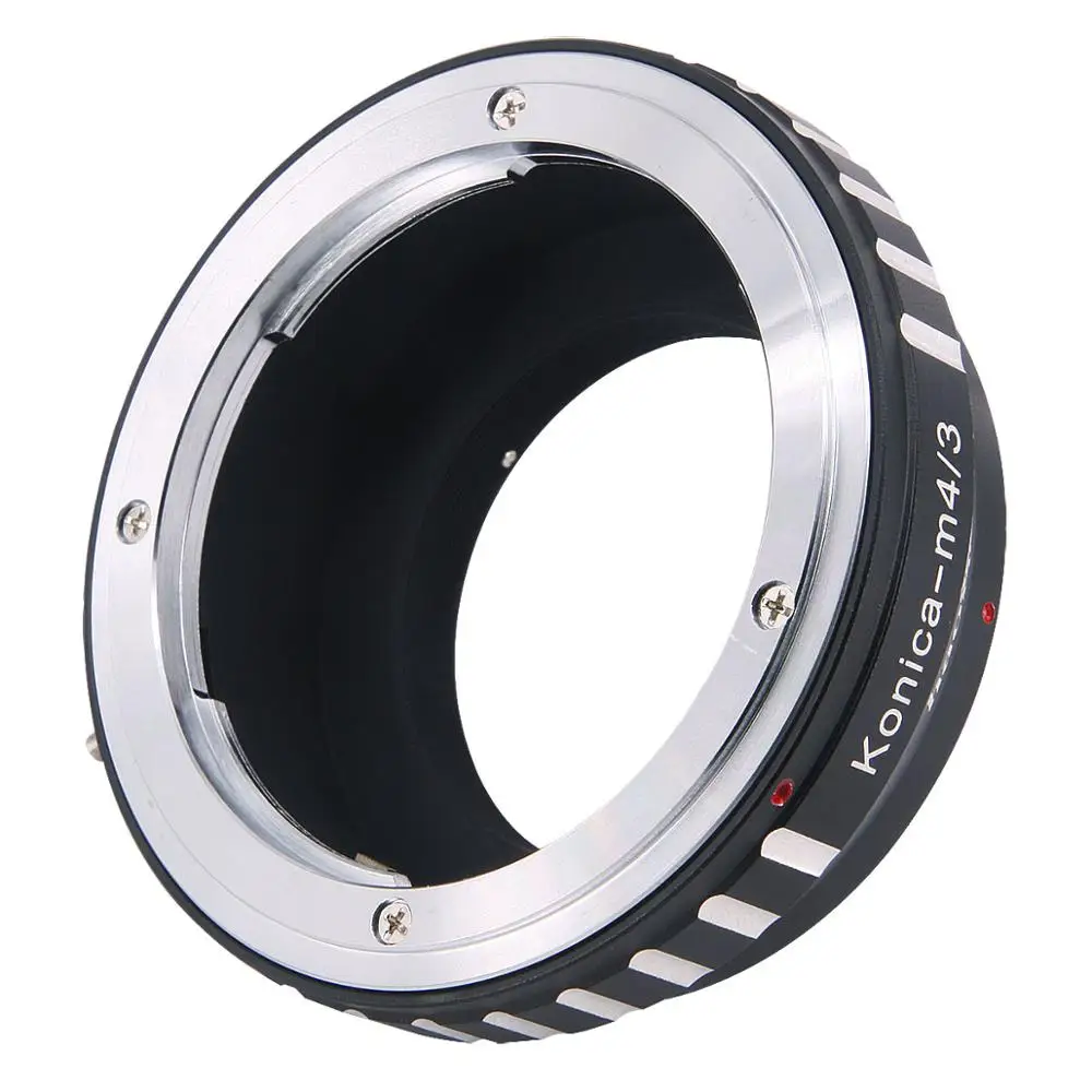 Haoge Manual Lens Mount Adapter for Konica AR Mount Lens to Olympus and Panasonic Micro Four Thirds MFT M4/3 M43 Mount Camera