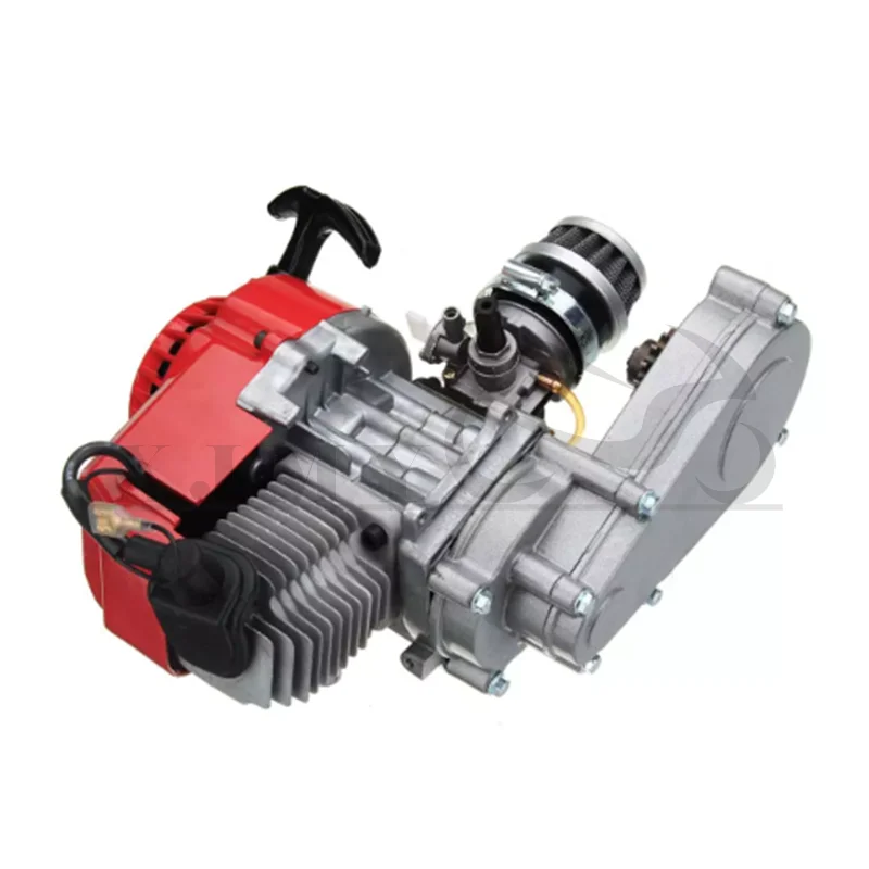 

2 Stroke Pull Start Engine 25H Sprocket Motor Transmission Air Filter For 49cc Mini Pocket Pit Quad Dirt Bike ATV 4 Wheel